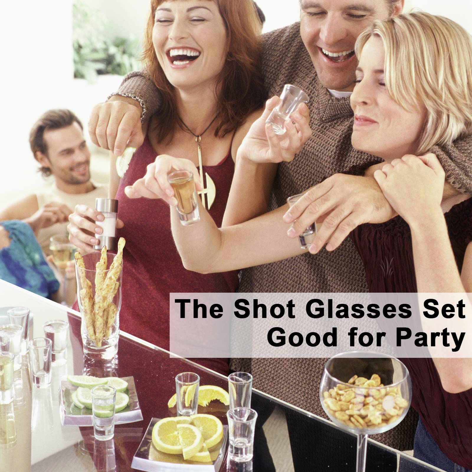 35ml Shot Glasses Set of 12 Clear Shot Glass in Bulk1.2oz Small Glass Cup for Tequila Vodka Liqueurs Whiskey Espressos