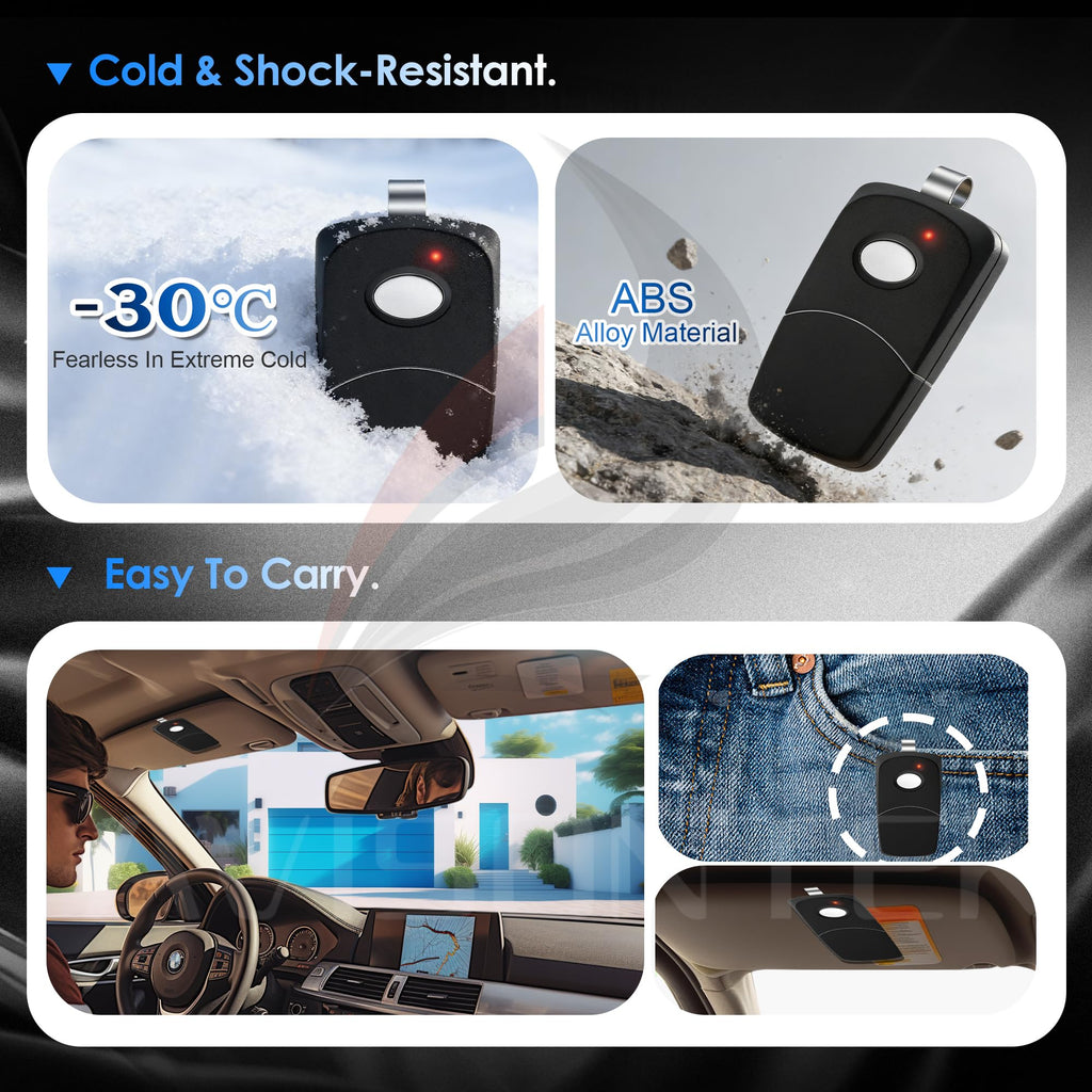 2 X Multi-Code 3089 MultiCode 308911 Linear MCS308911 Gate Opener Garage Door Opener Remote【3-Year-Warranty】