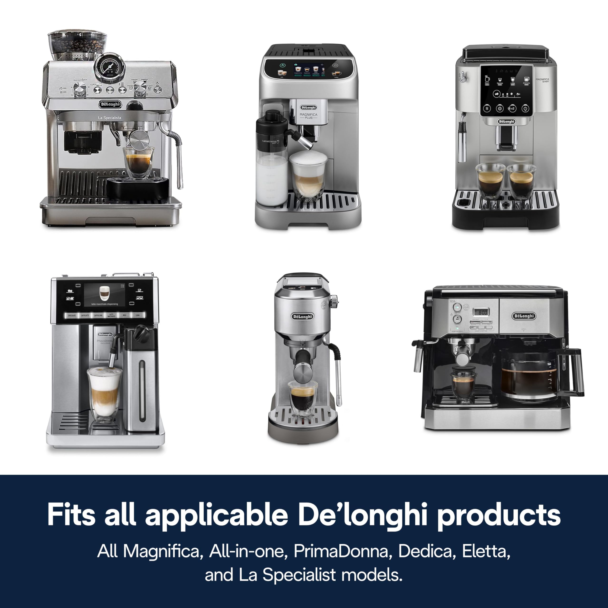 De'Longhi DLSC002 Replacement Water Filter for Select Espresso Machines