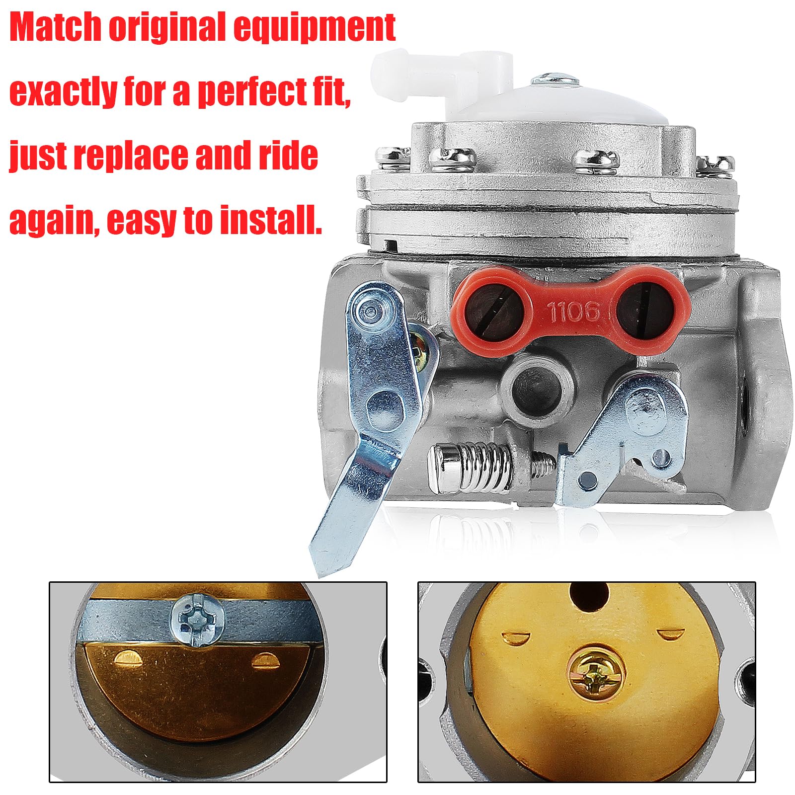 YOFMOO 070 090 090G 090AV Carburetor for LB-S9 H GCA52 Tillotson HL-324A HL-244A HL324A HL244A 1106-120-0605 Carb