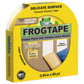 FrogTape 280220 Delicate Surface Painting Tape, Yellow, 0.94-Inch x 60-Yard Roll