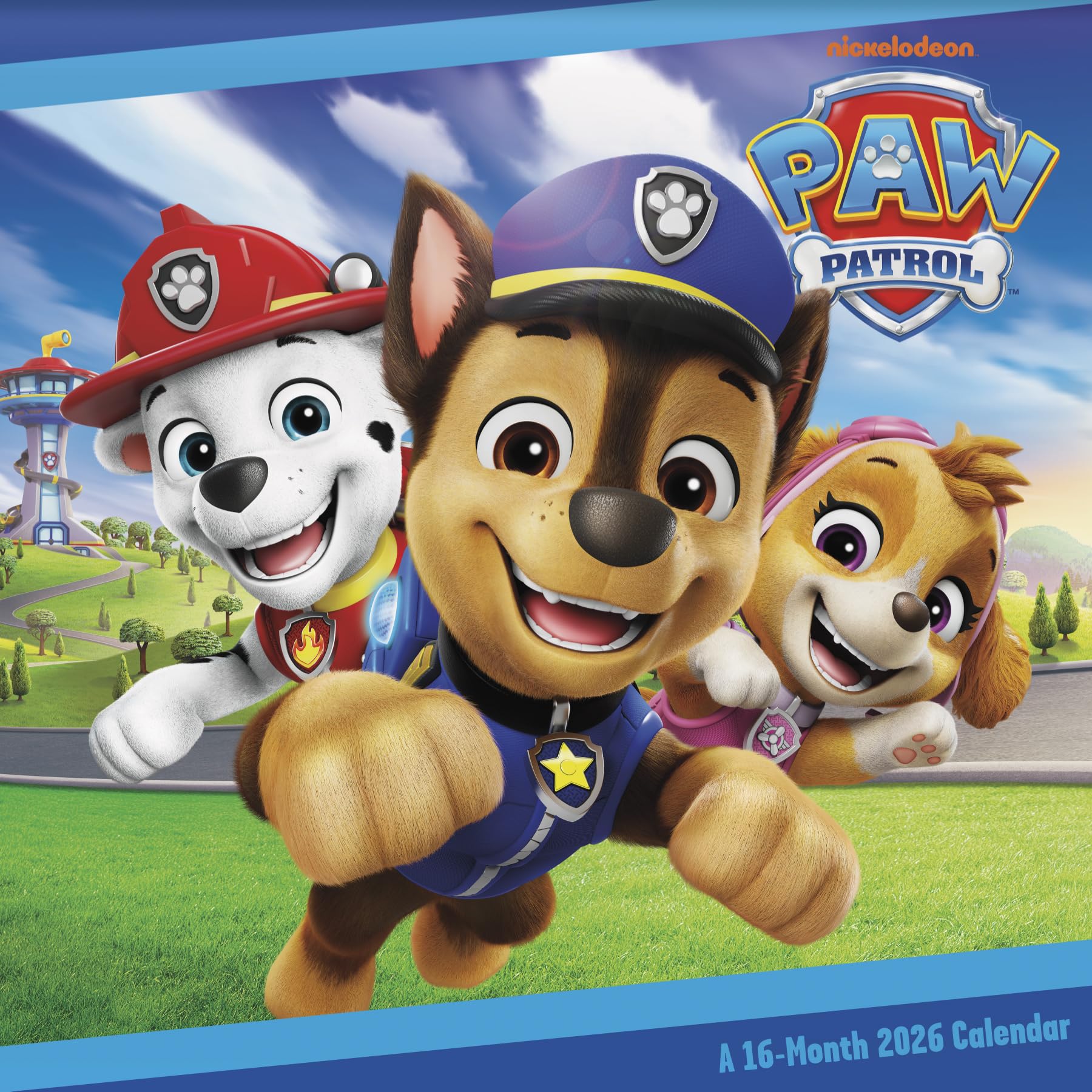 2026 Paw Patrol Wall Calendar