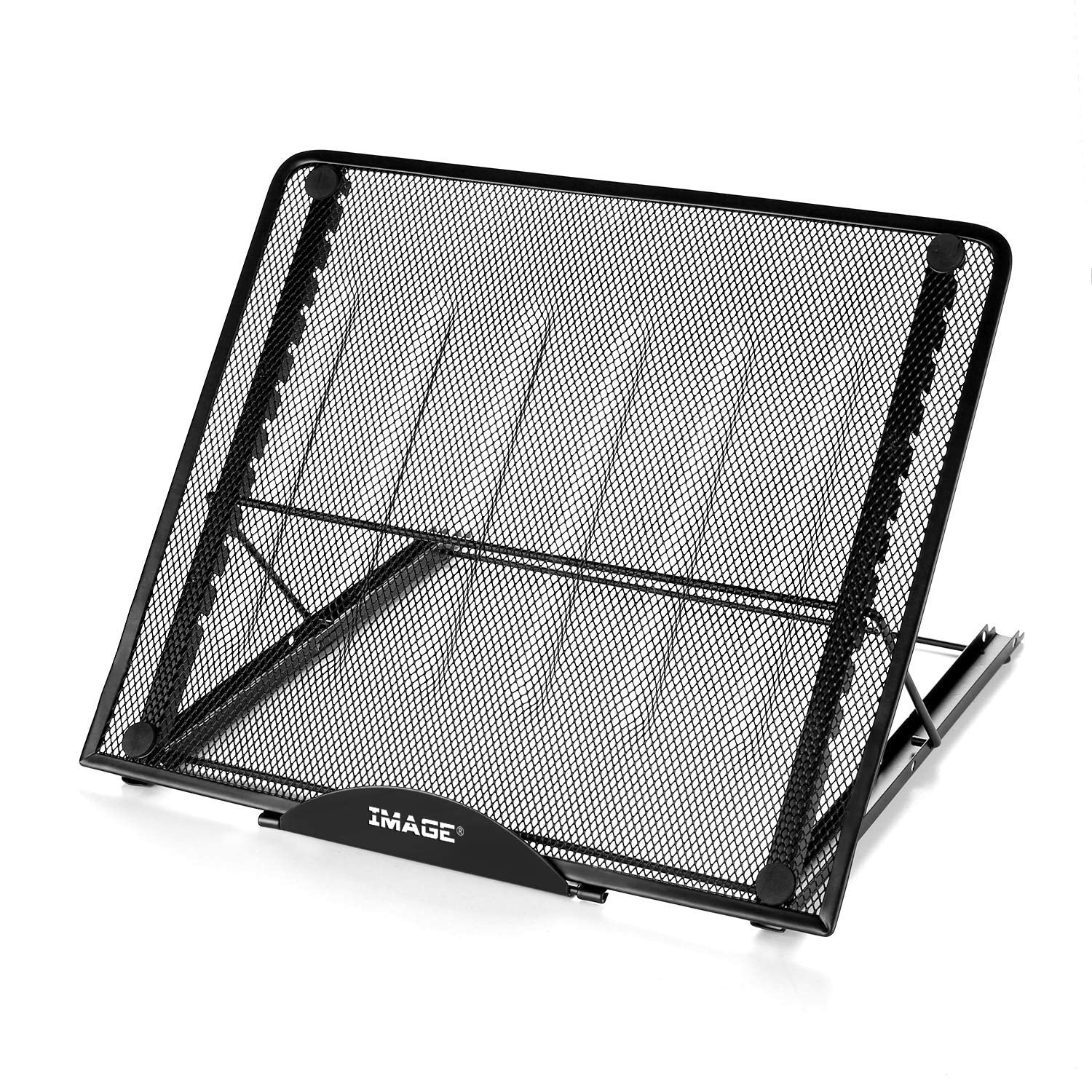 IMAGE Large Version Ventilated Adjustable Light Box Laptop Pad Stand, Multifunction (12 Angle Points) Skidding Prevented Tracing Holder for AGPtek/Huion A3 A4 LED Light Board and Tracing Ligh Box Pad