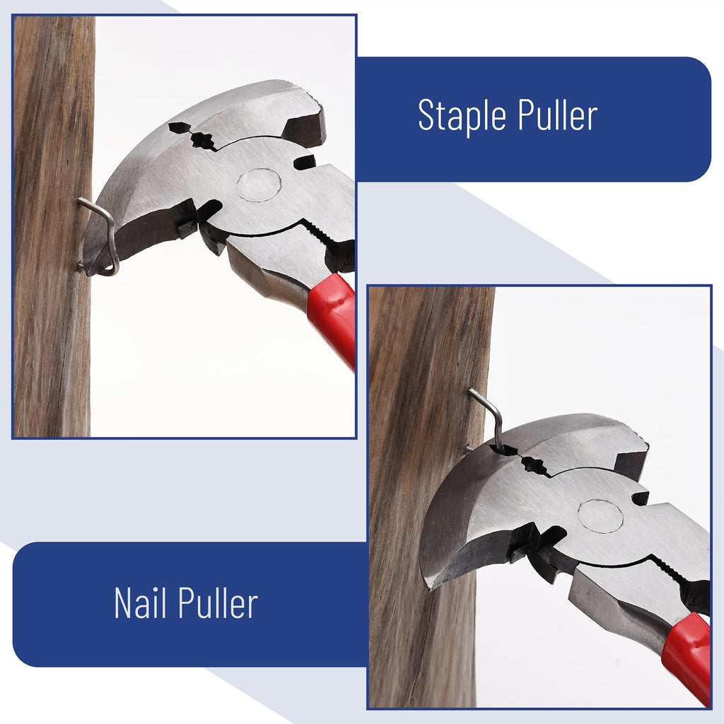 Bates- Fencing Pliers, 10.8-Inch, Multi Tool Fence Pliers, Barbed Wire Fence Tools, Fencing Tools