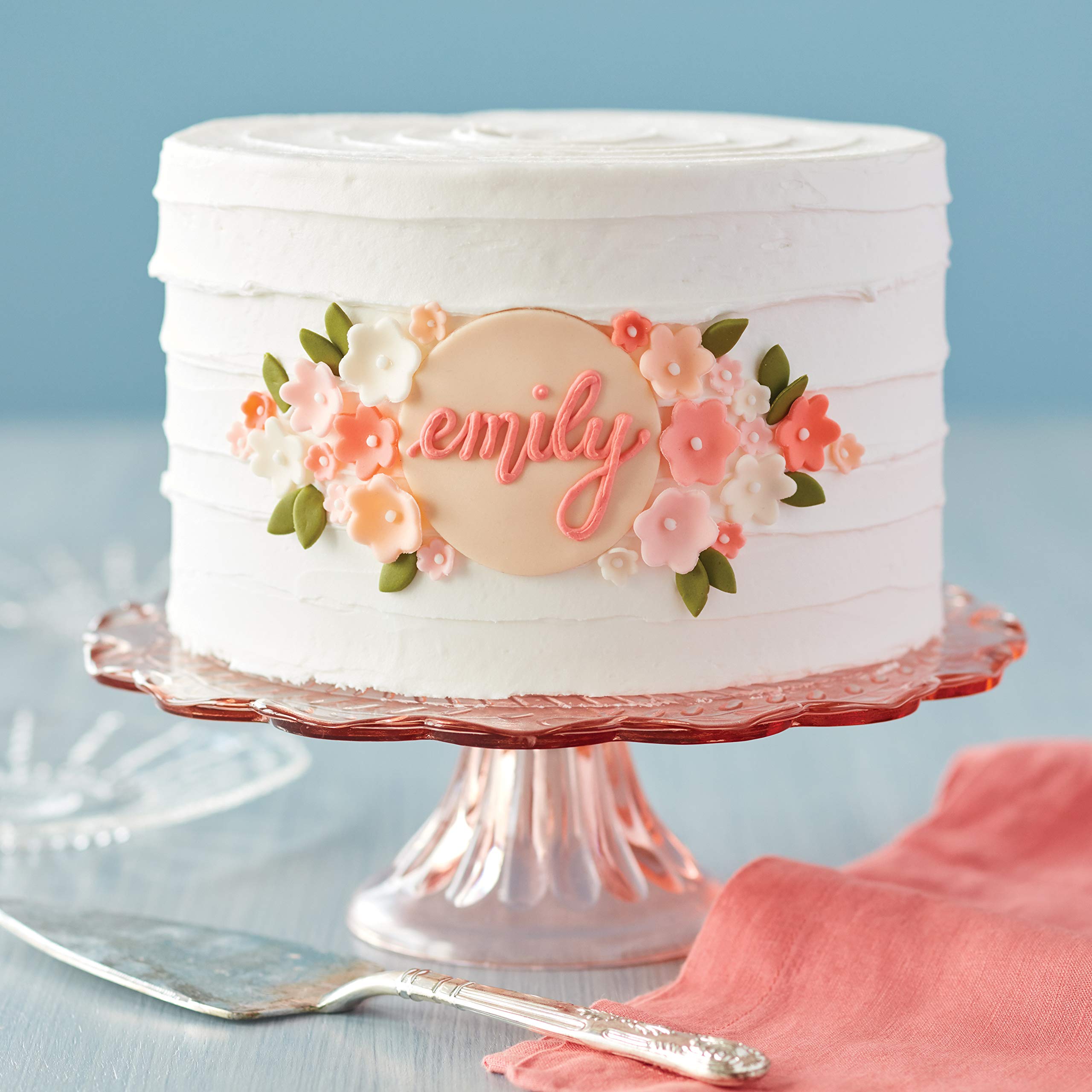 Wilton Round Cake Tin, Decorator Preferred, Aluminium, 20. 3 cm x 7.6 cm (8 x 3in)