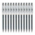 Pilot G-Tec C4 Microtip Gel Rollerball Pen 0.4mm Tip 0.2mm Line Black (Pack 12)