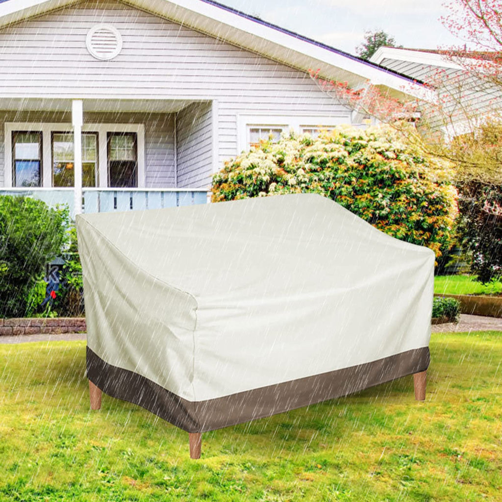 Patio Furniture Cover, Outdoor Sofa Cover, Loveseat Cover Sofa Cover Slipcover Patio Sofa Couch Cover Waterproof Dustproof Windproof