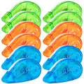 12 Pack Double Sided Tape Roller, Craft Glue Tape Roller Scrapbooking Tapes Creative Adhesive Dispenser Runner for Scrapbooking Supplies, Crafts and Arts Projects (0.32in x 26.3ft)