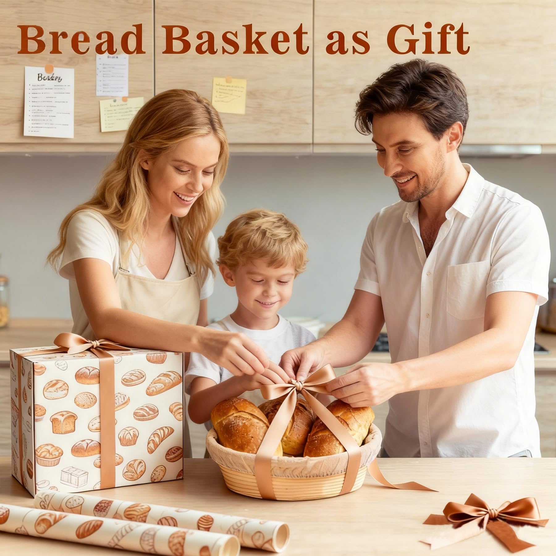 Sourdough Starter Kit, 2 Pcs 9" Round Banneton Proofing Basket, Sourdough Proofing Basket with Danish Dough Whisk, Bread Scoring Lame,Stainless Steel Dough Scraper,Bowl Scraper(2 Pcs 9 inch Round Set)
