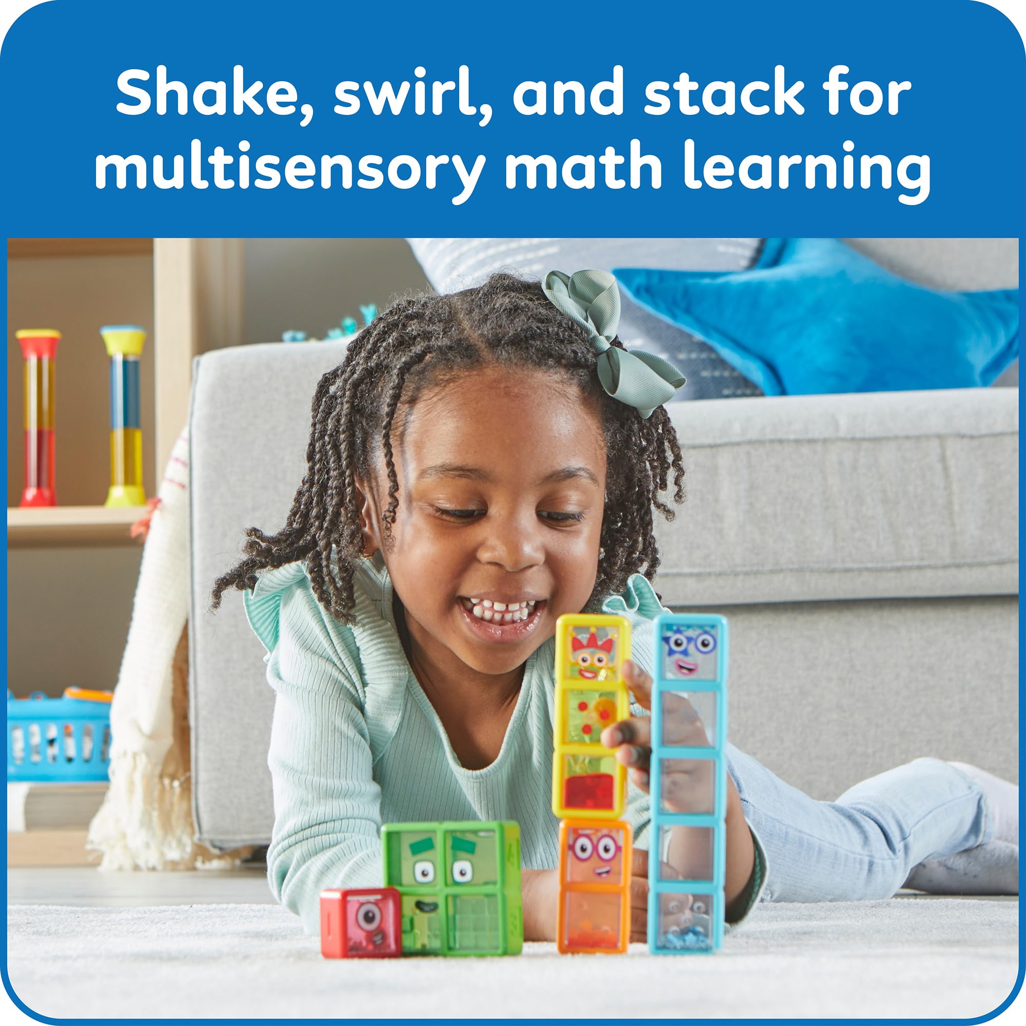hand2mind Numberblocks One to Five Sensory Bottles