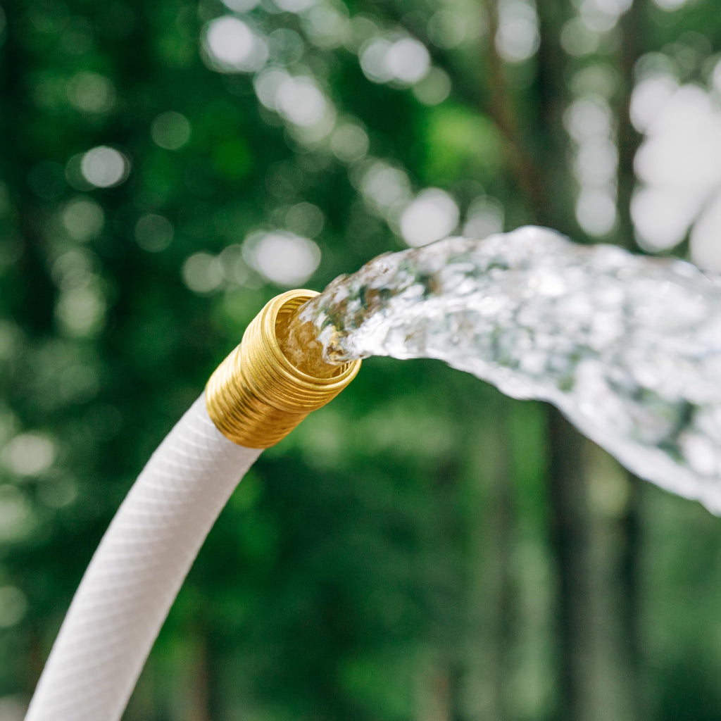 Camco TastePURE 25-Ft - RV Drinking Water Hose - Contains No Lead, No BPA & No Phthalate - Features Reinforced Design & Crafted of PVC - 1/2” Inside Diameter, Made in The USA (22735)