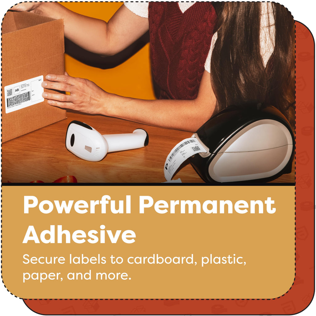 Aegis Adhesives - 1/2" X 1" Replacement for DYMO 30333 (12 Rolls/12000 Labels) Direct Thermal Small Multipurpose 2-Up Labels - Compatible with LabelWriter 450, 450 Turbo, 4XL Printers (NOT 550, 5XL)