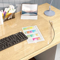 Clear Desk Mat, Desk Protector, Waterproof and Heat-Resistant PVC Round Edge Desk Pad with Non-Slip Backing, Suitable for Home and Office Multifunction Desk Mat, 15.75 x 27.56 Inches