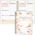 ADHD Planner for Women，Daily Productivity Planner with Task Management Organizer for Neurodivergent Adult,Teens , Self-Cares, Daily Schedule,To-Do List,Brain Dump,ADHD Journal with Cardboard Cover to