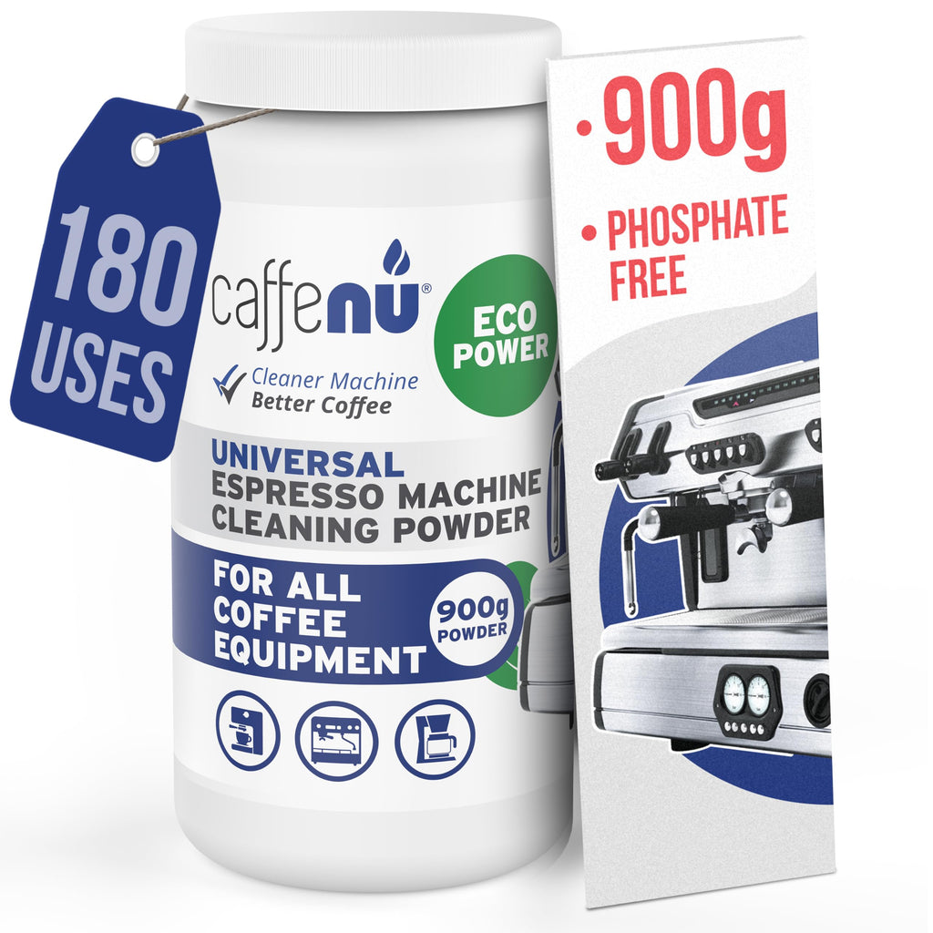 Coffee Machine Cleaner Powder 900G / 31 oz. Essential part of your Barista Accessories. Espresso Machine Cleaner. Coffee Cleaning Powder For Group Head. Use on your Commercial Machine. For Barista Kit
