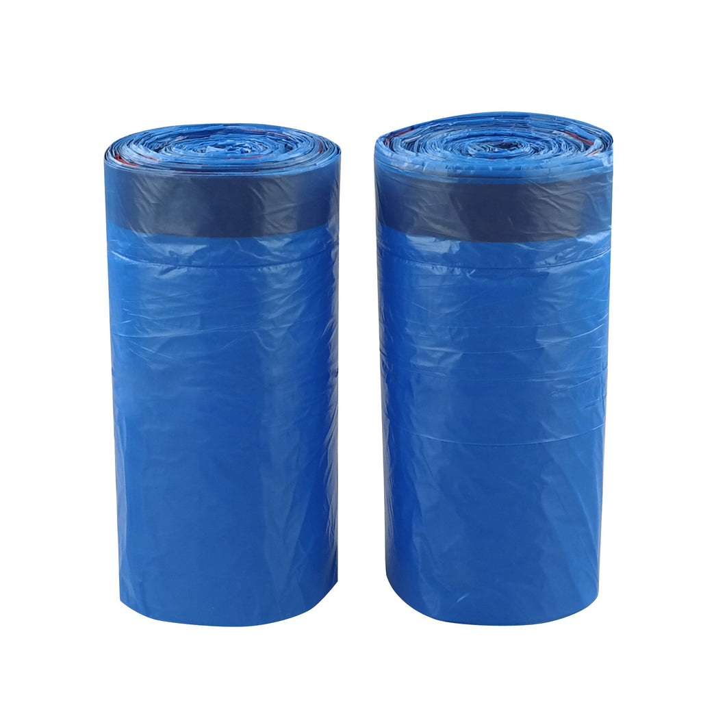 Fiazony 8 Gallon Medium Garbage Bags, Drawstring Trash Bag, 100 Bags