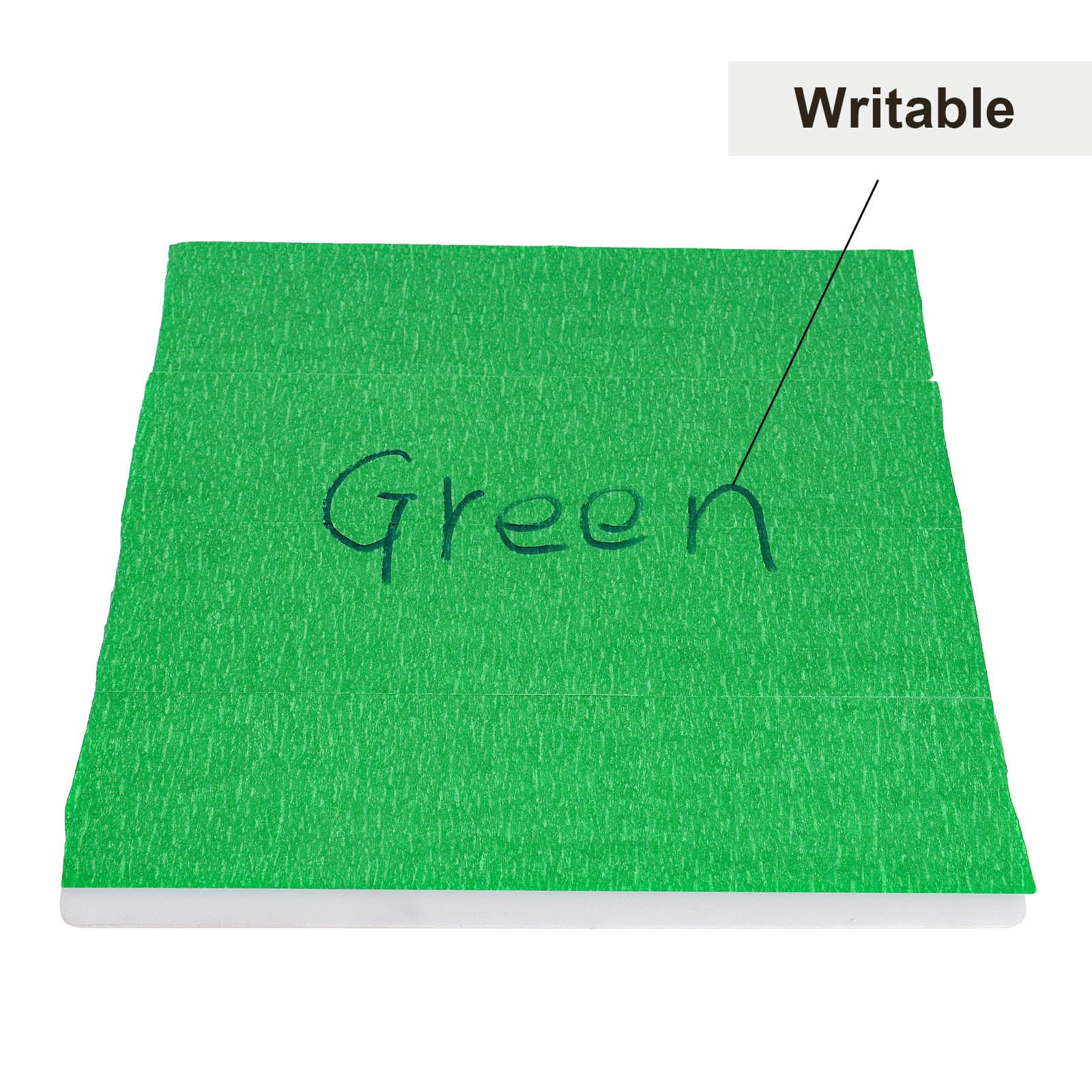 BOMEI PACK Wide Green Painters Tape 3inch x 55yds, 3D Wide Masking Tape for General Painting and Laser Cutting
