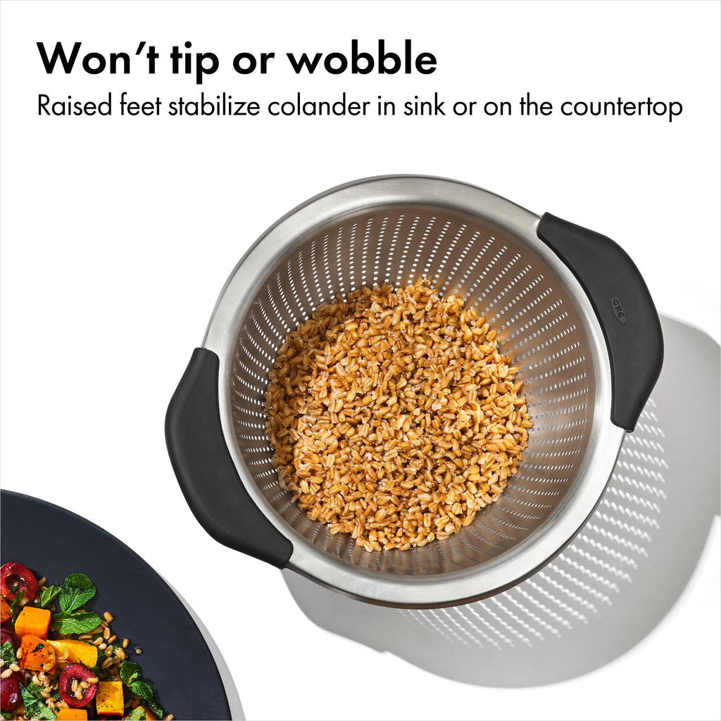 OXO Good Grips Stainless Steel 5 qt./ 4.7 L Colander