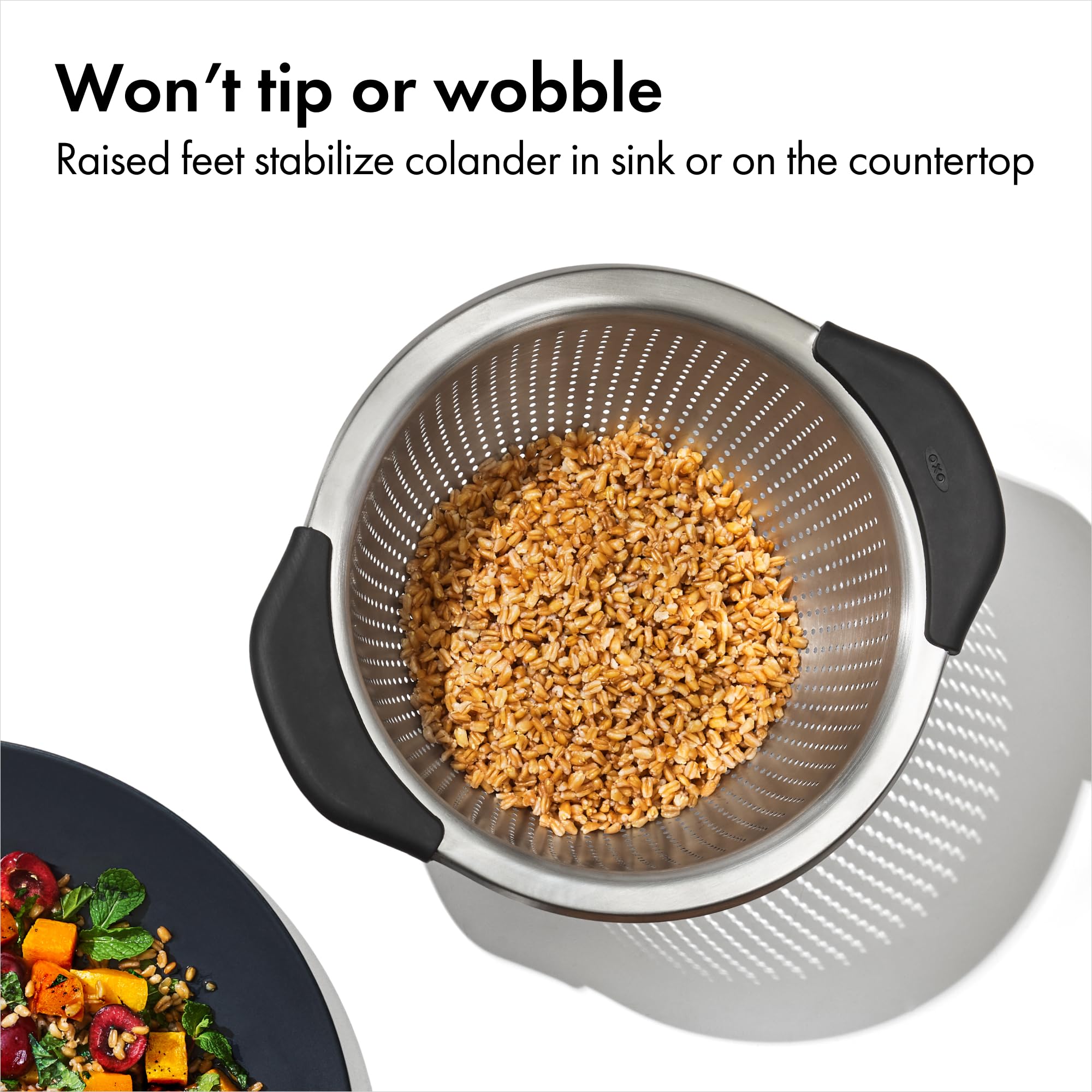 OXO Good Grips Stainless Steel 5 qt./ 4.7 L Colander