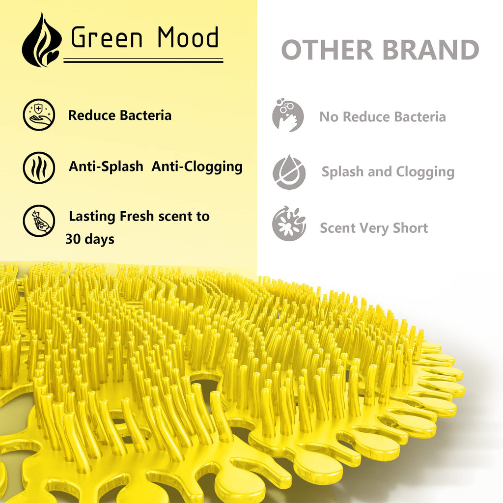 10 Pack Urinal Screen Deodorizer scented, Lasting Odor Freshener Urinal Pucks Anti-Splash Anti-Clogging Urinal Cake –Ideal for Bathrooms, Restrooms, Office, Restaurants, Schools