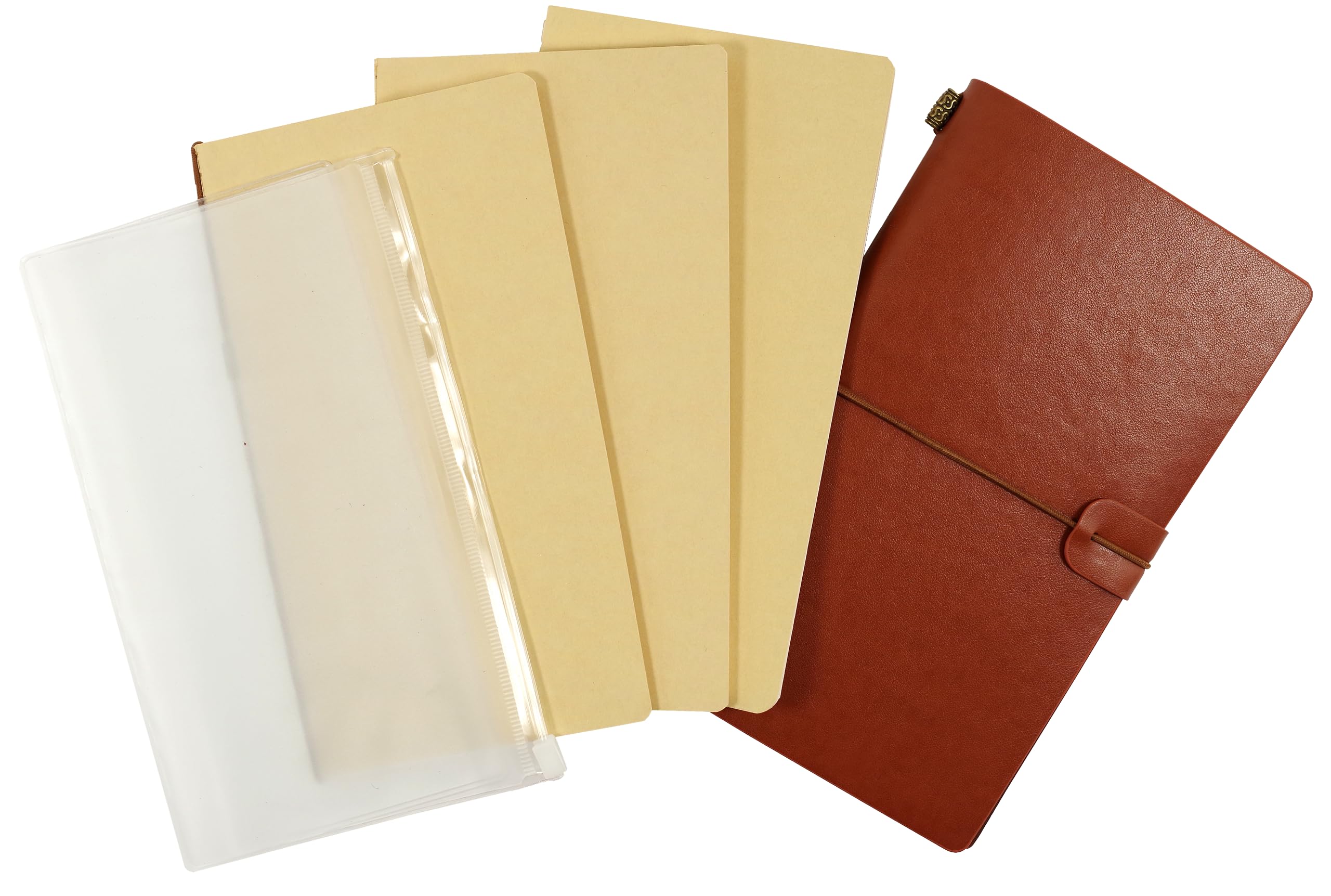 Voyager Notebook - Nutmeg (Traveler's Journal, Planner, Notebook)