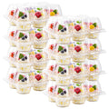 NPLUX 6 Count Cupcake Containers 30 Pack Cupcake Holders Clear Plastic Stackable Cupcake Boxes with Detachable Tall Dome Lids for 180 Cupcakes, BPA Free, Standard Size
