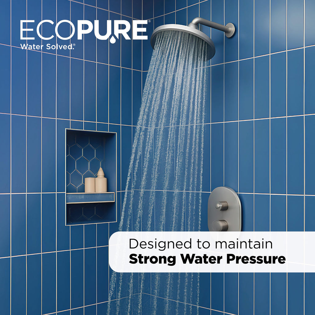 EcoPure EPW2P Pleated Universal Whole Home Filter, 2 Pack