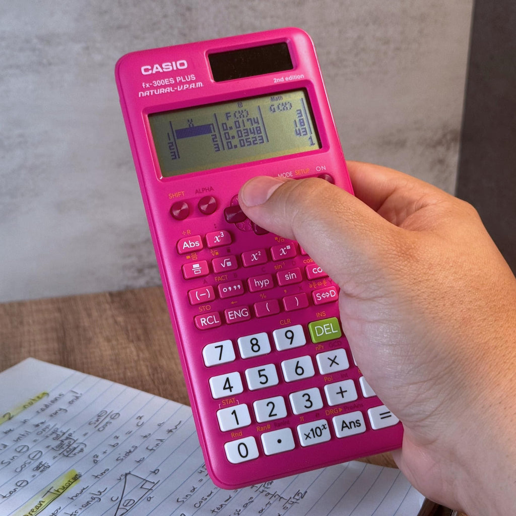 Casio fx-300ESPLS2 Pink Scientific Calculator