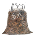 Ultrasac 20-30 Gallon 0.8 MIL Clear Drawstring Trash Bags - 30" x 33" - Pack of 36 - For Home, Kitchen, Bathroom, & Office