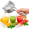 Aluminum Alloy Fresh Fruit Juice Extractor - Juice Squeezer Handheld, Ergonomic Grip, Easy to Use, 9.8" Length Hand Juicer Squeezer with 0.6L Capacity, Efficient Extraction of Citrus, and Other Fruits