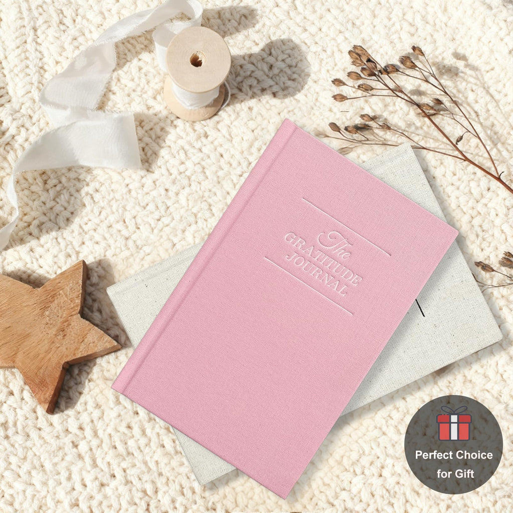 Daily Gratitude Journal, 5 Minute Journal for Women Manifestation, Reflection, Happiness, Positivity, Affirmation & Productivity, Undated Planner with Prompts, Bookmarks,100GMS Thickened Paper