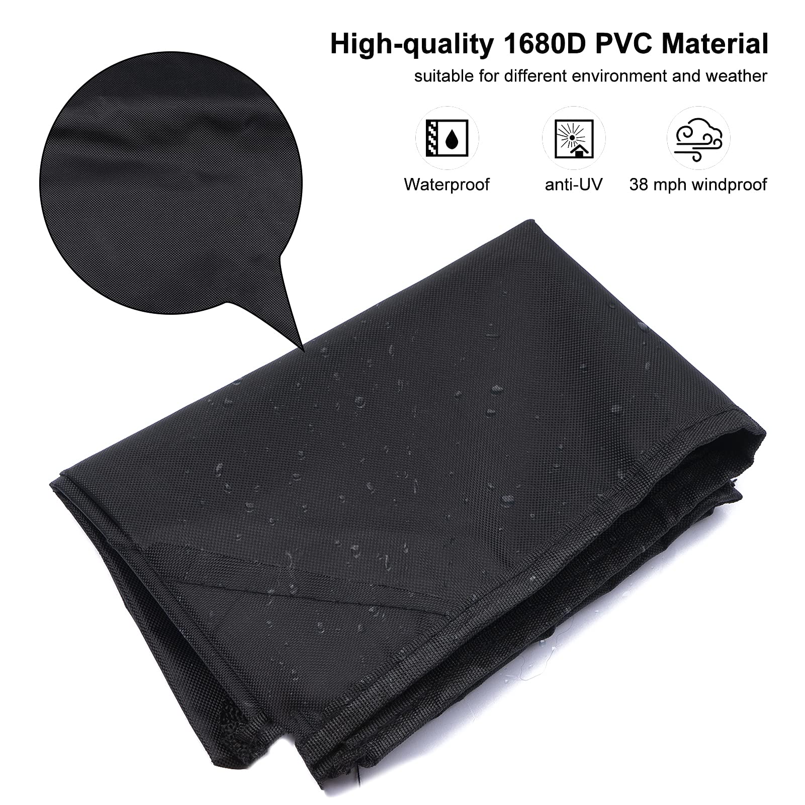 Gazebo Weights Bags, 4 Pack Gazebo Sand Weights, Heavy Duty Sand Weight Bags, Leg Weights for Pop up Canopy Tent Sun Shades, Garden Gazebos, Umbrella, Parasols, Trampolines Weighted Feet Bag