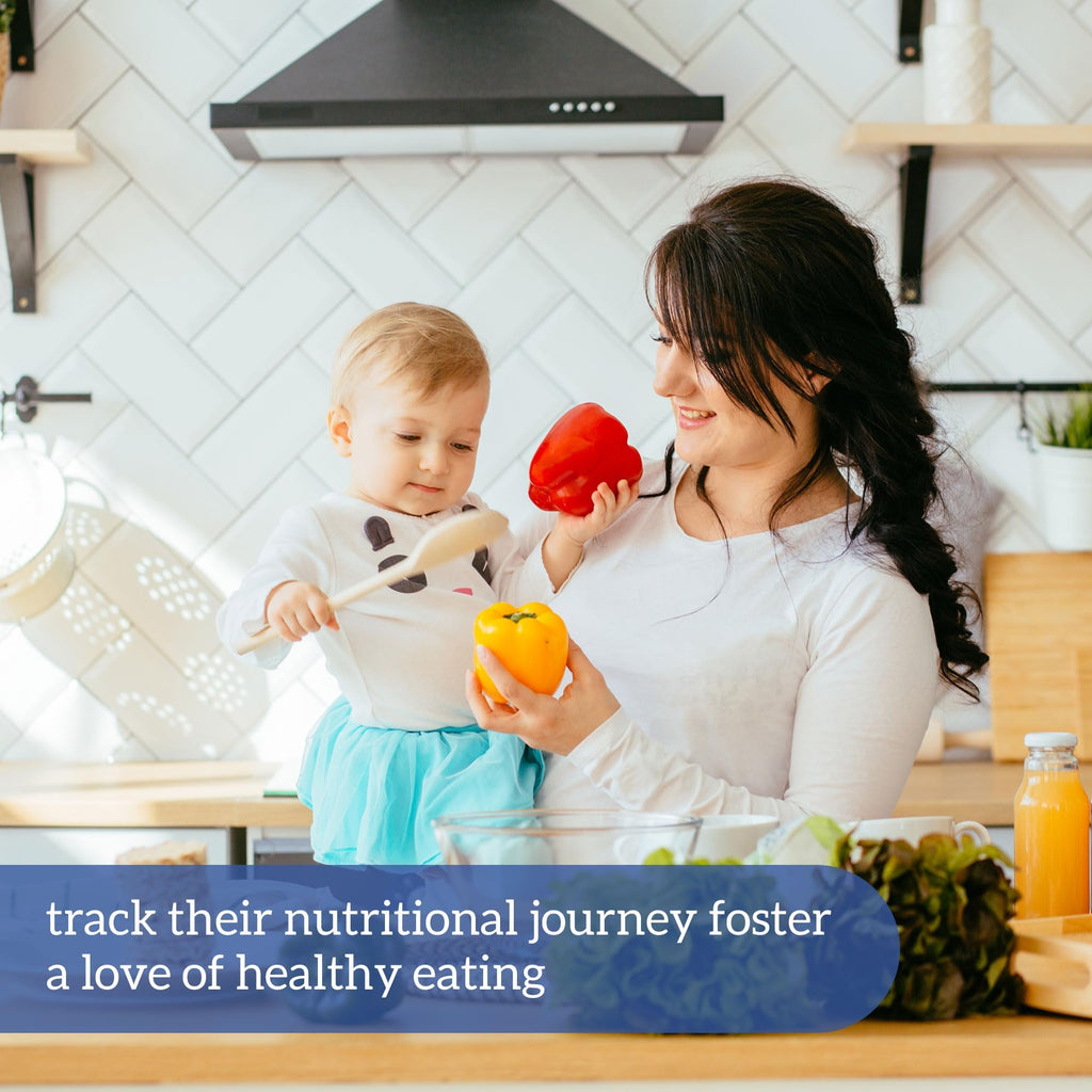 BIROYAL Baby First Foods Tracker Fridge Magnet, Led Weaning Supplies, 12"x8" Dry Erase Daily Food Log, 101 Foods Checklist Before One, Baby Feeding Essentials