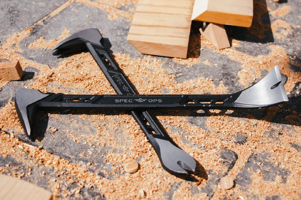 Spec Ops Tools 11" Nail Puller Cats Paw Pry Bar, High-Carbon Steel
