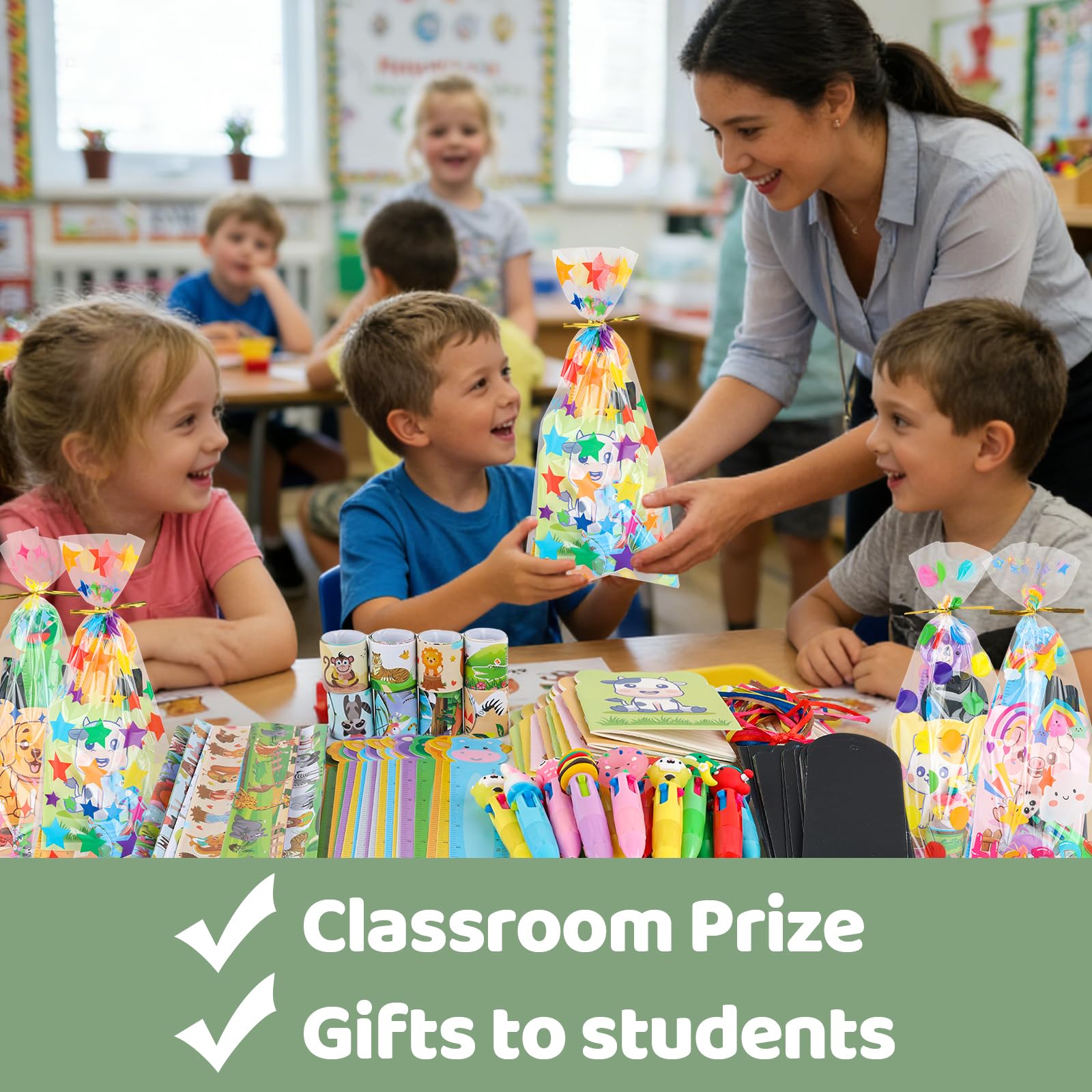 Birthday Goodie Bags for Kids, 24Pack Kids Return Gifts, Birthday Gifts for Kids Classroom Students Party Favors
