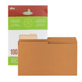 Hilroy Enviro-Plus Recycled File Folders, Legal Size, 100 Per Box, Sand Colour (65002)