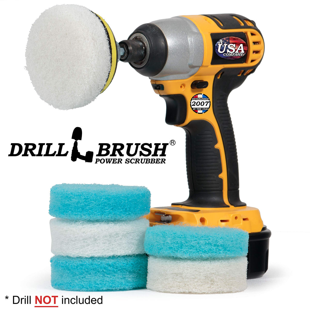 3 inch Round Scouring Pads Electric Scrubber Kit