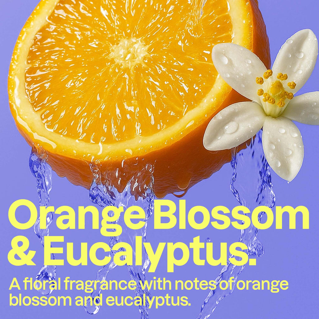 ATTITUDE Bulk Refill for Foaming Hand Soap Dispenser, Made in Canada, EWG Verified, Dermatologically Tested, Plant and Mineral Based, Vegan, Orange Blossom & Eucalyptus Scent, 2 Liters