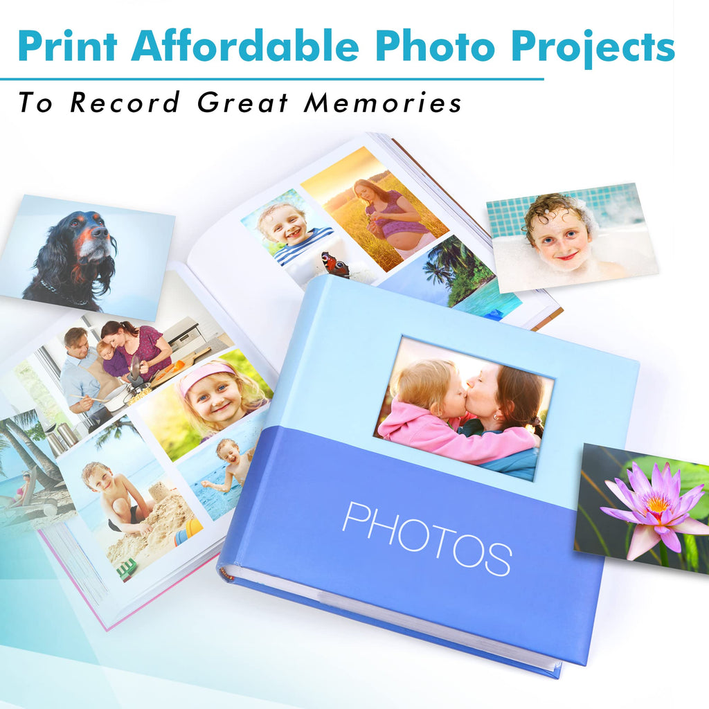 Koala Glossy Inkjet Photo Paper Thick 8.5X11 Inches 100 Sheets 54lb for Inkjet Printer DYE Ink for Family Photos Letter Size Picture Paper 200gsm