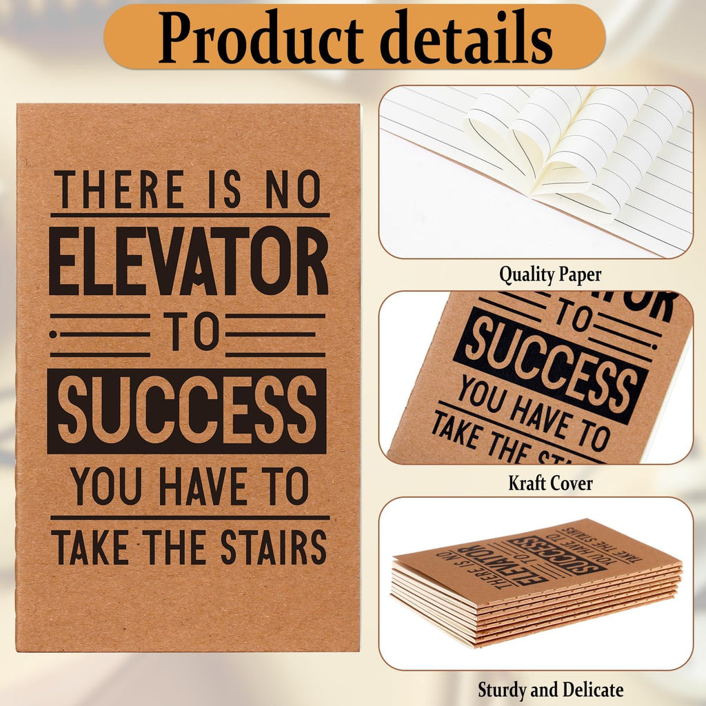 48 Pcs Inspirational Notebooks Motivational Ballpoint Pens Thank You Gifts Positive Notepad Pen Inspirational Employee Appreciation Gifts for Coworker Teacher Staff Nurse Student Back to School Gift