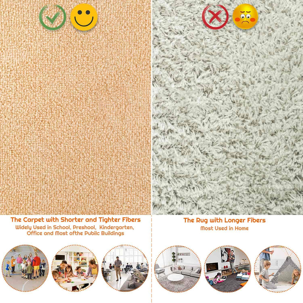 90 Pcs Carpet Markers Floor Dots, Shynek Carpet Dots for Classroom Carpet Markers for Teacher Supplies Elementary School Kindergarten Daycare Classroom Decoration