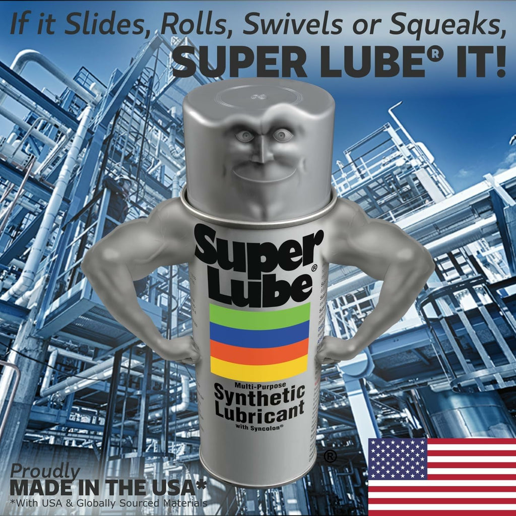Super Lube 92003 Silicone Lubricating Grease, 3 oz Tube, White