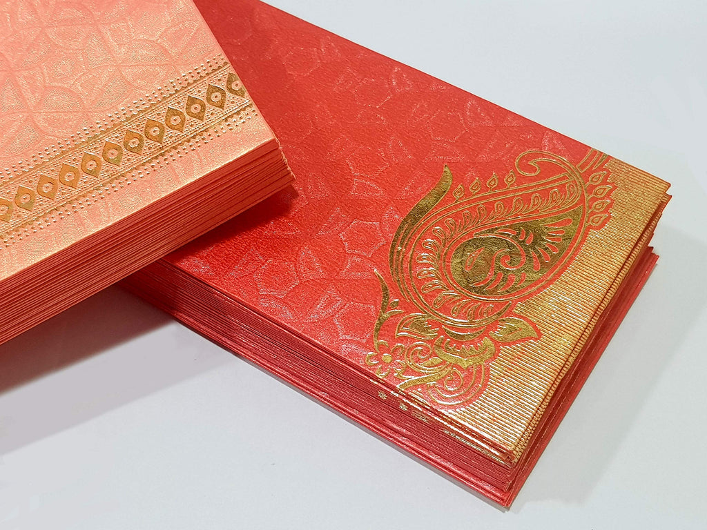 eSplanade Money Gift Envelopes - Multi Color Pack of 50 Premium Designer Envelopes