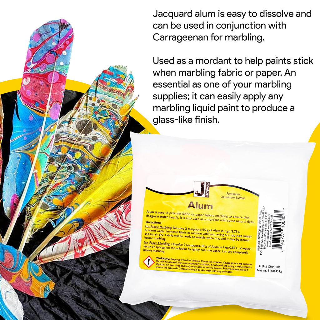 Jacquard Alum 1Lb Pkg For Marbling