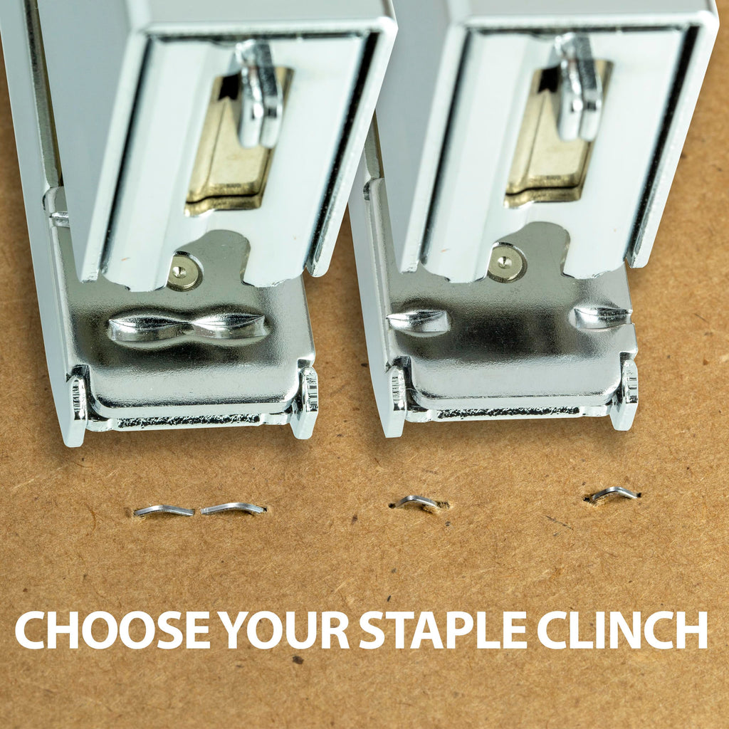 Officemate Classic Plier Stapler Bundle with 10,000 Staples, Metal, Silver (97768)