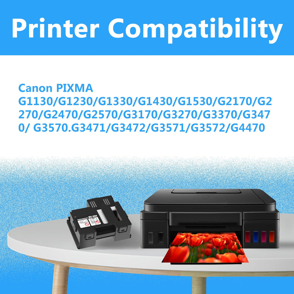 LCL Compatible Waste Ink Bottle for Canon MC-G04 Maintenance Cartridge (1-Pack) for Canon PIXMA G1130 G1230 G1330 G1430 G1530 G2170 G2270 G2470 G2570 G3170 G3270 G3370