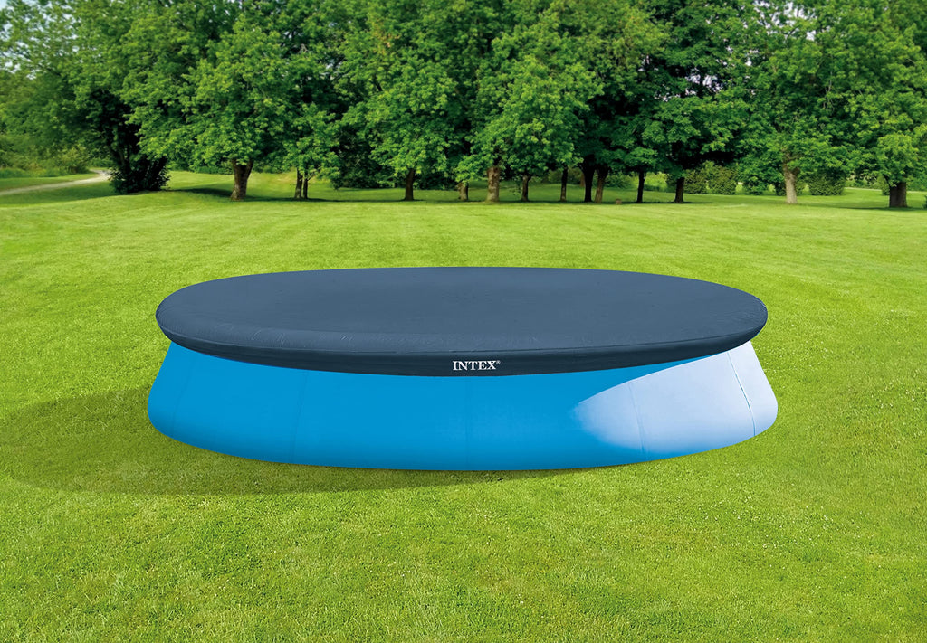 Intex 58919E Easy Set 12-Foot Round Pool Cover