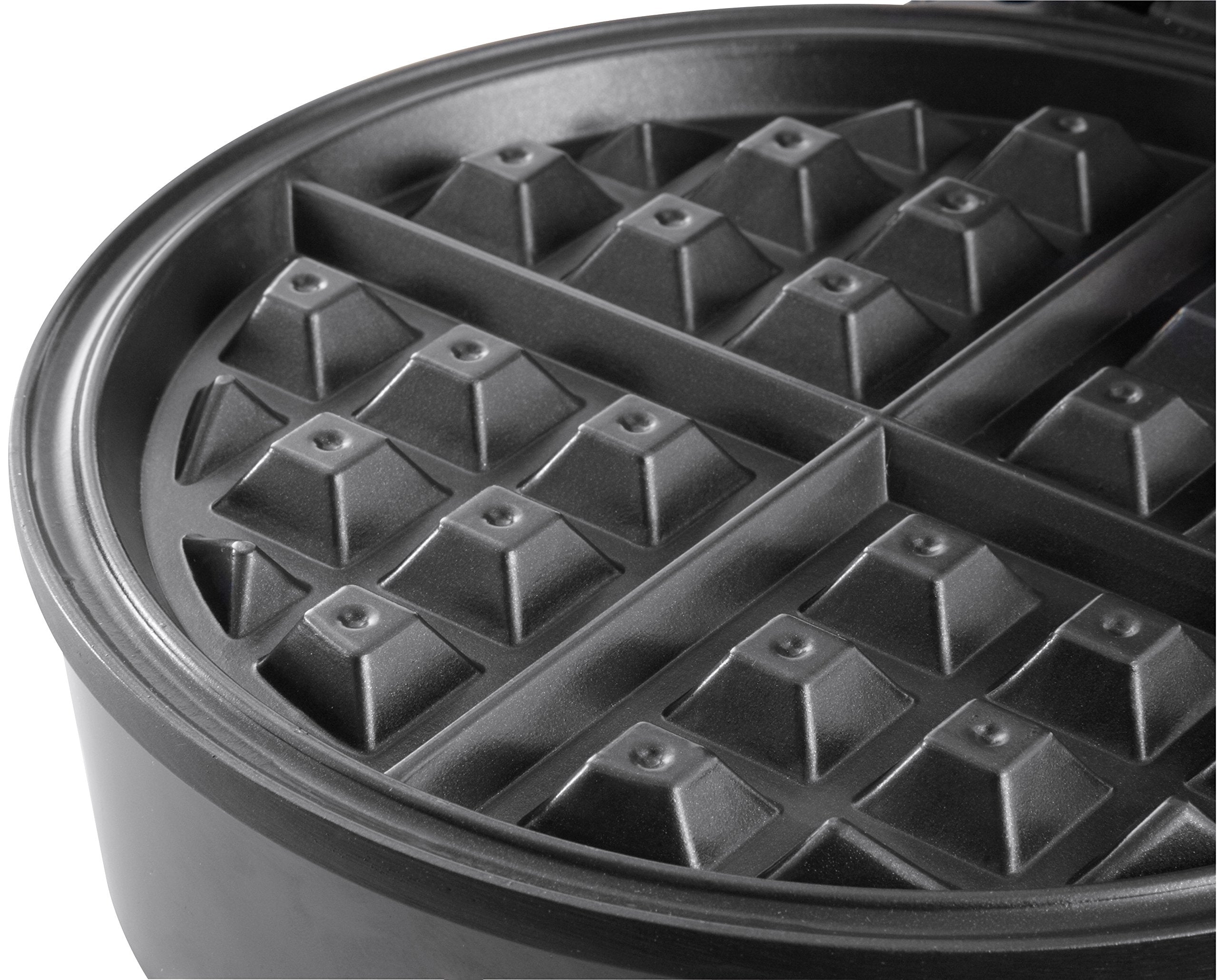 Oster Belgian Waffle Maker, 8", Stainless Steel