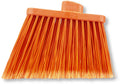 Sparta Plastic Broom Head, Angled, Flagged for Small Debris Indoor, Outdoor, Home, Restaurant, Lobby, Office, 12 Inches, Orange