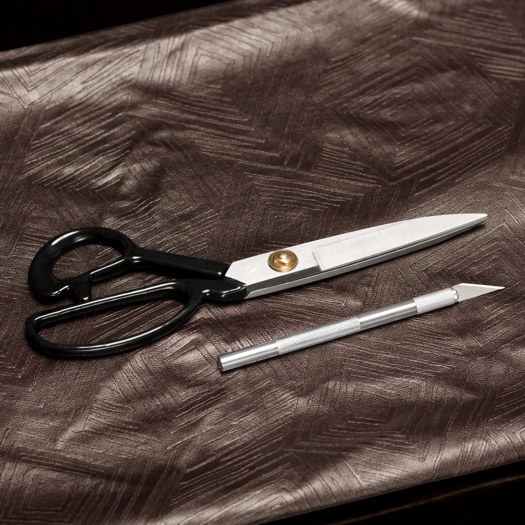 Sewing Scissors Ultra Sharp + Free Craft Knife - 9" Heavy Duty Professional Shears - All Purpose Scissors: Office & Crafts, Perfect for Seamstress, Tailors, Dressmakers, Students, Artists